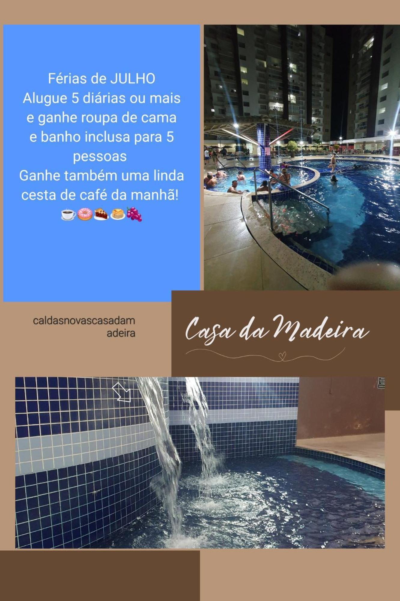 Gran Reserva Casa Da Madeira 2 Quartos Caldas Novas Zewnętrze zdjęcie
